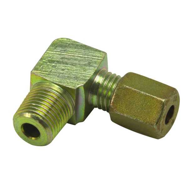 Raccord coude olive D.5