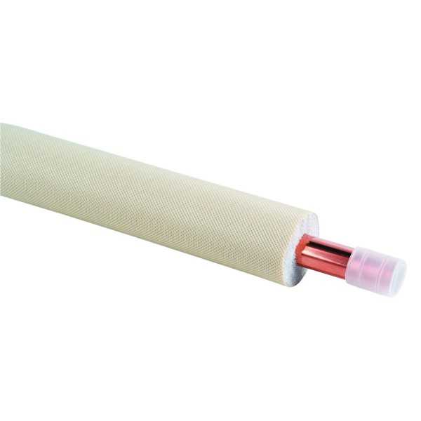 Tube cuivre simple pré-isolé M1 1/4