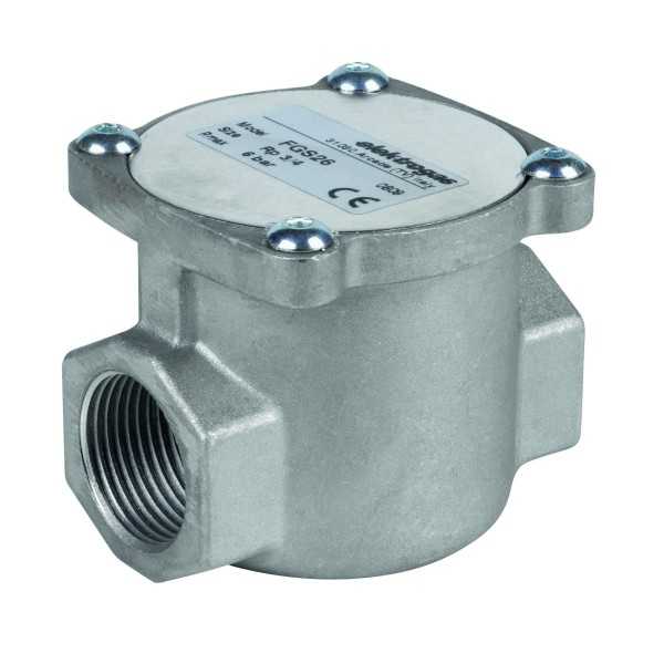Filtre à gaz 6 bar raccord 3/4'' sans prise pression FGS26