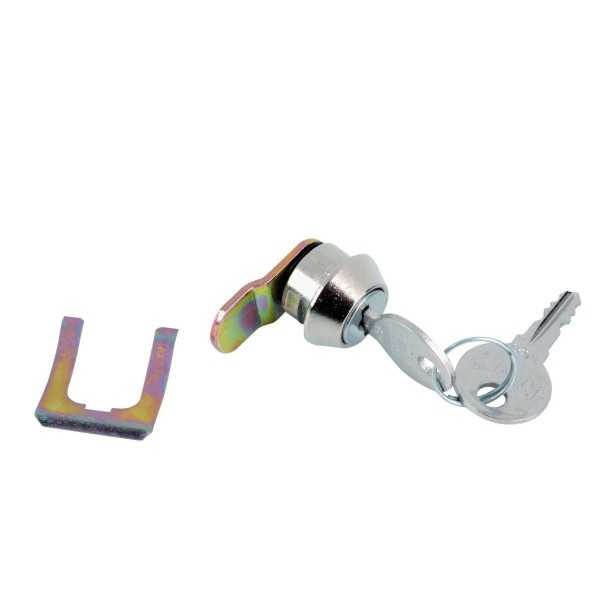 Clef et barillet pour coffrets gaz P70006ZAG, P70008ZAG et P70009ZAG