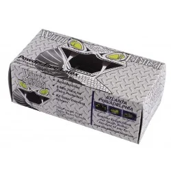 Boîte de 100 gants Blackmamba jetables latex L