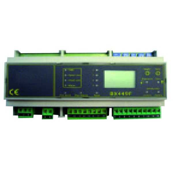 Centrale de détection gaz rail Din 14 sondes