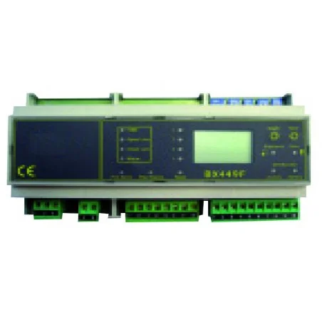 Centrale de détection gaz rail Din 14 sondes