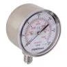 Manomètre inox vertical D63 0/100mbar G1/4'