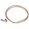 Kit tube cuivre et raccords D.6 / M1/8