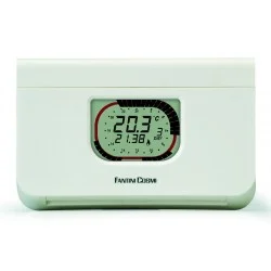 Thermostat d'ambiance hebdomadaire sans fil C57FRF avec récepteur
