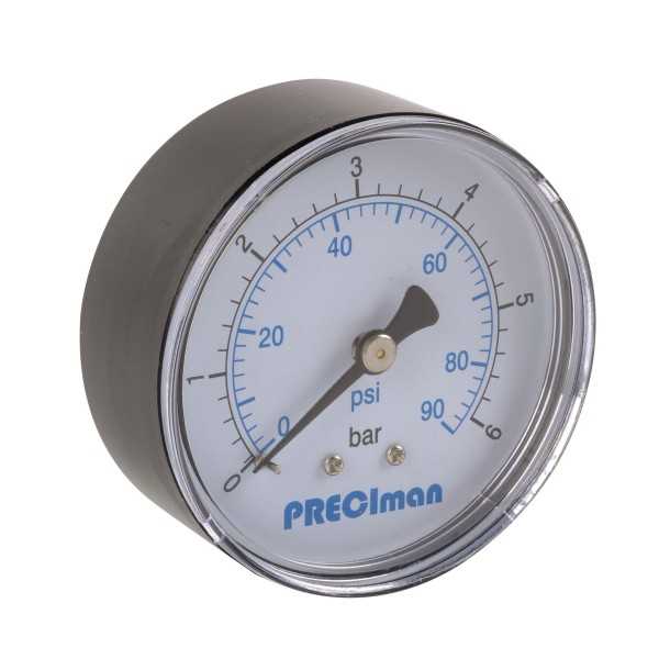 Manomètre ABS axial D63 0/4bar G1/4'