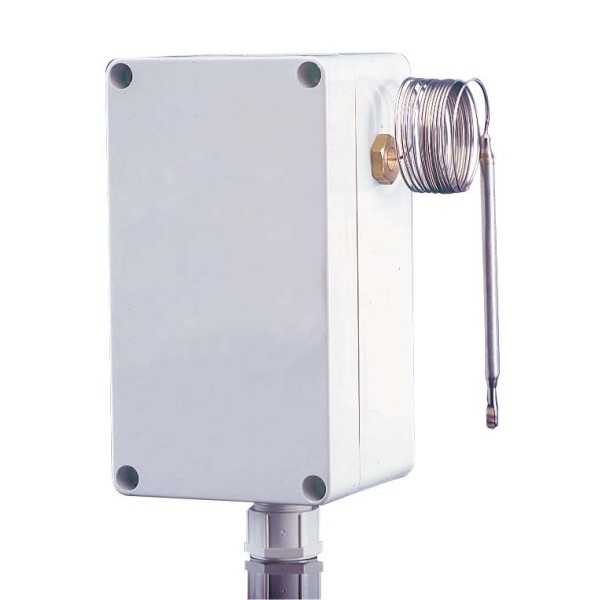 Aquastat étanche réglage externe 0/60°C