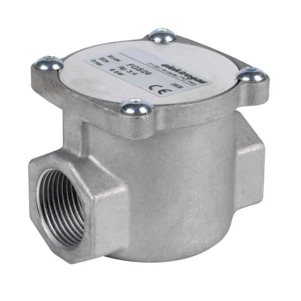 Filtre gaz 6 bar taraudé 1 '' Compact FGS3-6