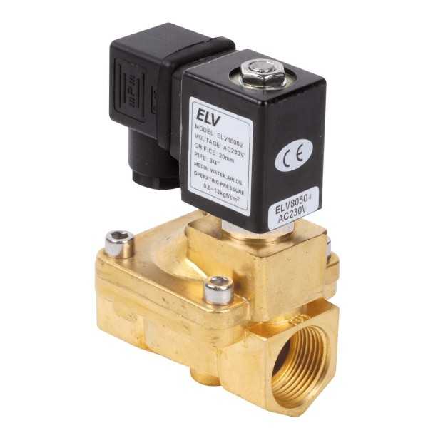 Electrovanne bronze 1''1/4 NF action indirecte