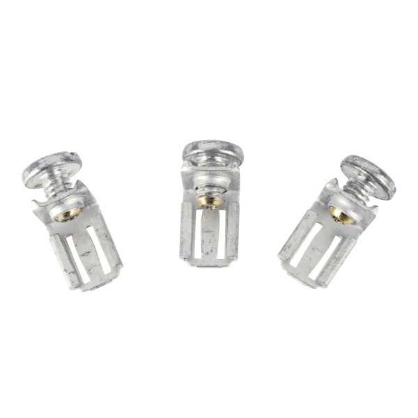 Kit avec 3 bornes à vis enfichables