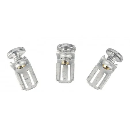 Kit avec 3 bornes à vis enfichables