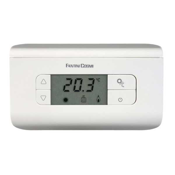 Thermostat d''ambiance CH115RF blanc