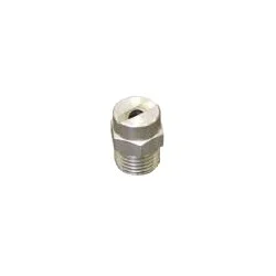 Buse jet plat type C3E 1/4\'M indice 06 angle 40° laiton