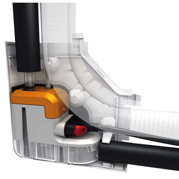 Kit Pump Choulotte Sauermann Delta Pack 80x60 Ral9003 (blanco)