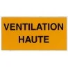 Etiqueta de ventilación superior