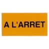 Etiquette A L'ARRET