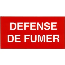Etiqueta de defensa fumadora
