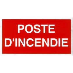 Stazione antincendio rigida etichetta