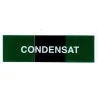 Etiquette condensat