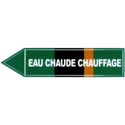 Etichetta riscaldamento ad acqua calda