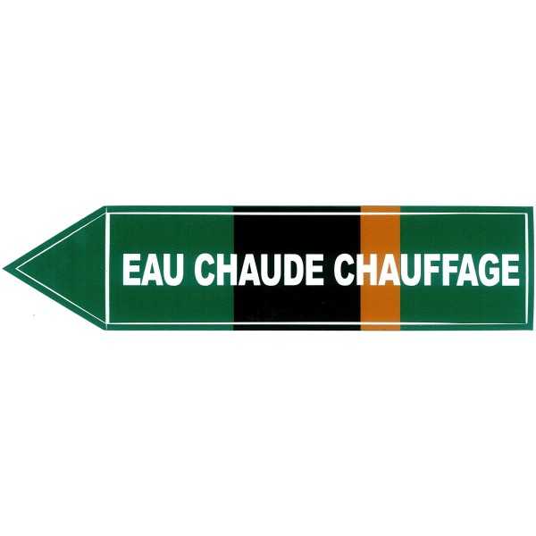 Etichetta riscaldamento ad acqua calda