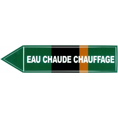 Label hot water heating