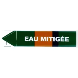 Etichetta d'acqua mista