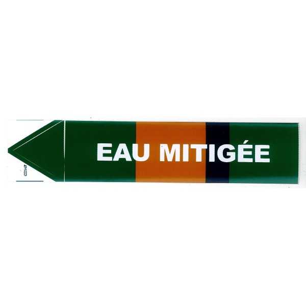 Etiqueta de agua mixta