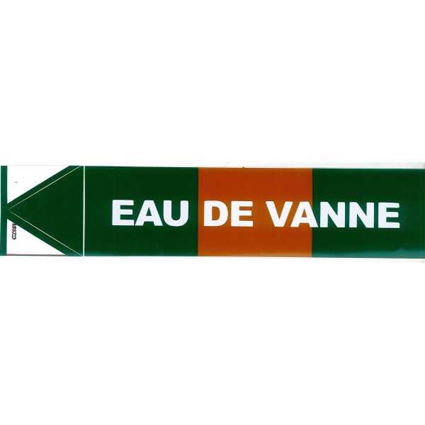 Acqua della valvola dell'etichetta