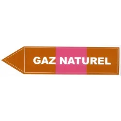 Etiquette GAZ NATUREL