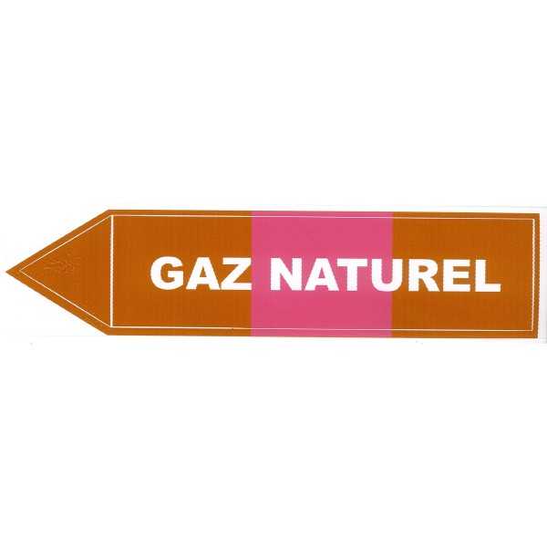 Etiqueta de gas natural