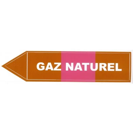 Etiqueta de gas natural