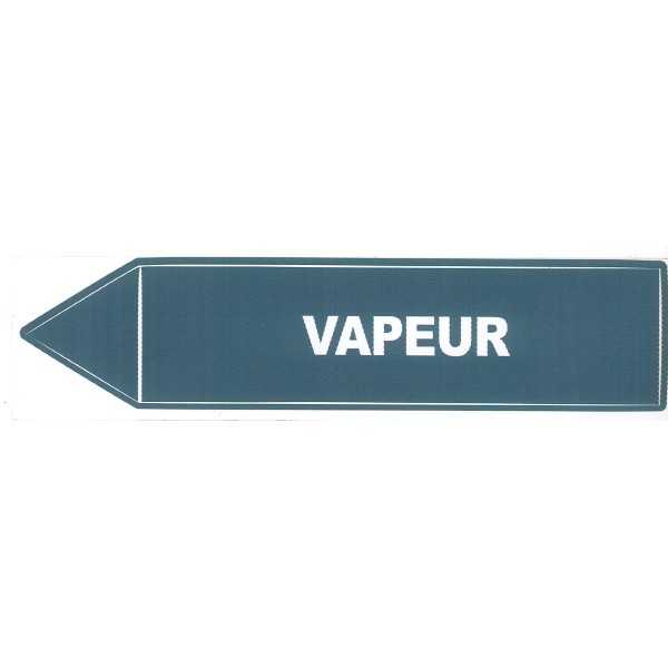 Etiqueta de vapor