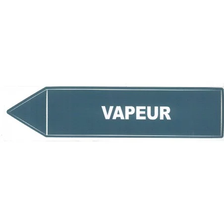 Etiqueta de vapor