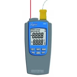 Thermomètre sonde et infrarouge