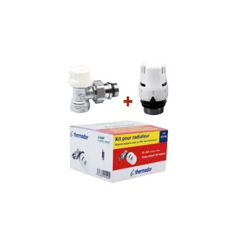 Kit cuadrado revertido de dos piezas para el radiador 3/8 "