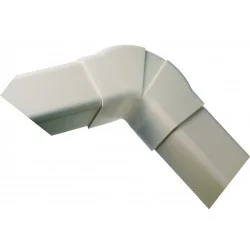 Coude plat 60-130° 80 mm