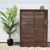 Caché Aire acondicionado Tratado de madera 1150x500x1600mm