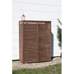 Caché Aire acondicionado Tratado de madera 1150x500x1600mm