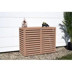 Cubierta de aire acondicionado Color compuesto TEAK L 982x462x787