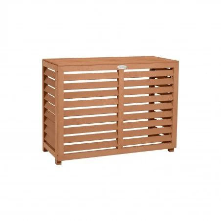 Cubierta de aire acondicionado Color compuesto Tamaño de teca M 882x386x676