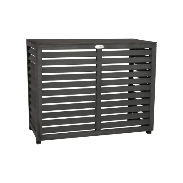 Aire acondicionado de caché en gris compuesto tamaño l completo