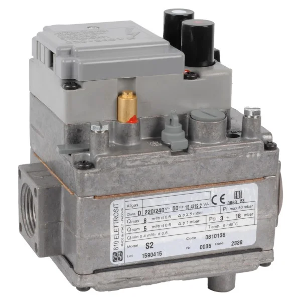 Bloc vanne gaz Eletrosit 0810138