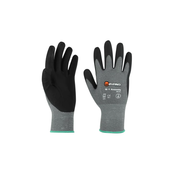 Conjunto de 6 pares de guantes de manejo de luz - ensamblaje de nitrilo