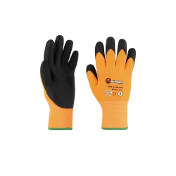 Conjunto de 6 pares de guantes antideslizantes - Doble cáscara de nitrilo