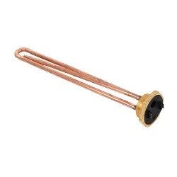 Résistance blindée droite 1500 Watts taraudée L.285 mm