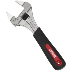 Cle a molette 8" a mors extra fins - 017052