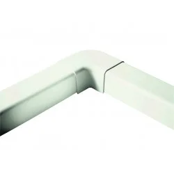 Coude plat 90° 140 mm