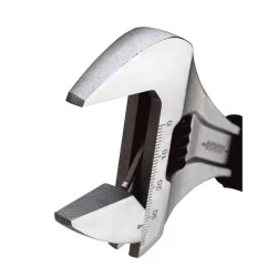 Clé à molette 12" ouverture extrahe large - 017060